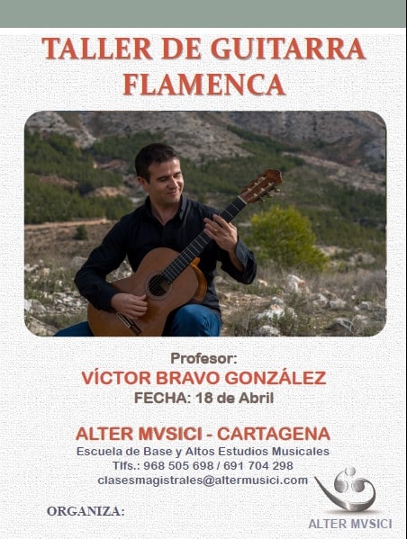 Taller de guitarra flamenca por el Prof. Víctor Bravo
